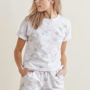UpWest Floral Sweatshirt Tee